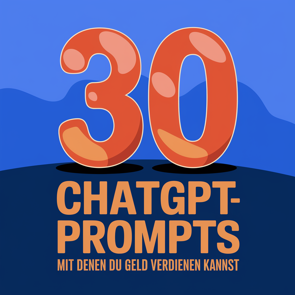 30 ChatGPT-Prompts, mit denen du
Geld verdienen kannst